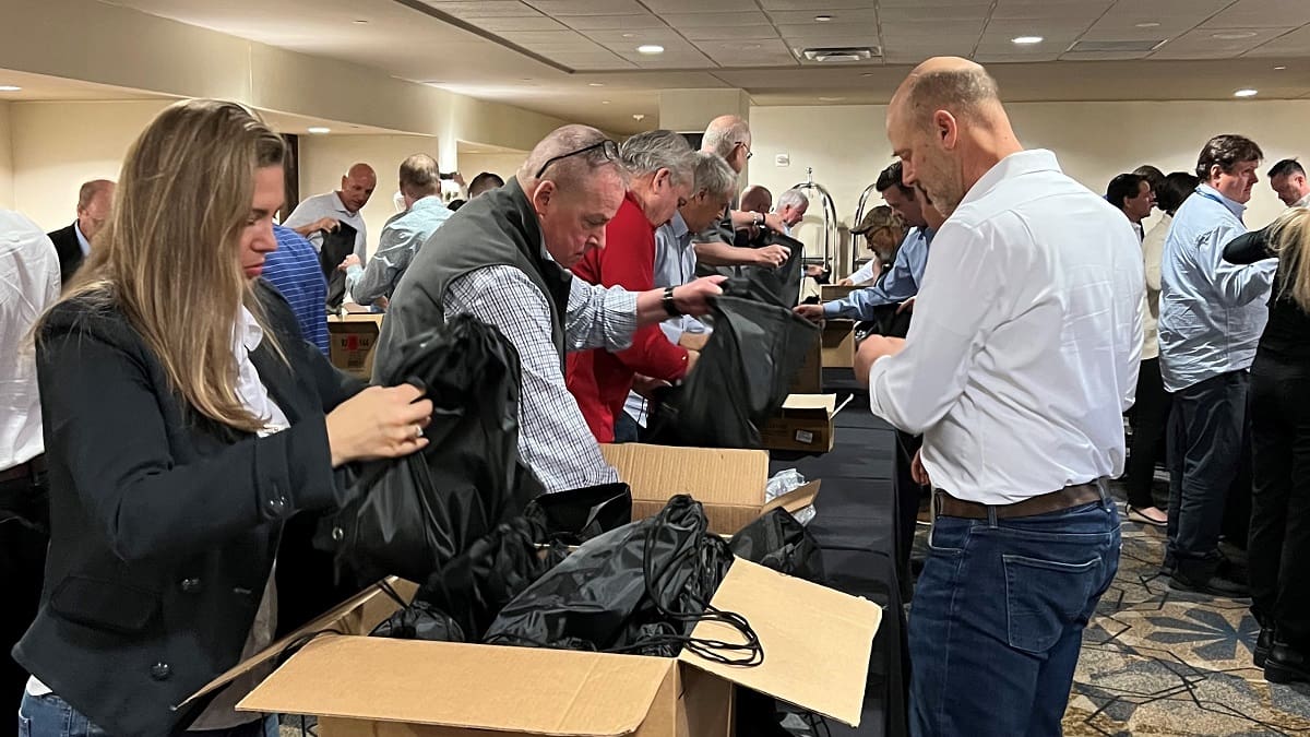 Tellabs building hygiene kits for Fort Worth area veterans