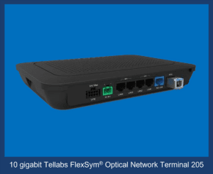 For Terminal C, the design called for an end-to-end 10-gigabit Optical LAN